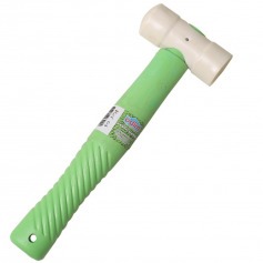Martelo de borracha 40 mm branco