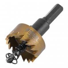 Serra copo para metal 28 mm revestimento em Nitreto de Titnio com suporte 