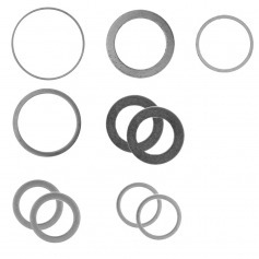 Jogo de anis de reduo para discos diamantados e discos de serras 12 peas 