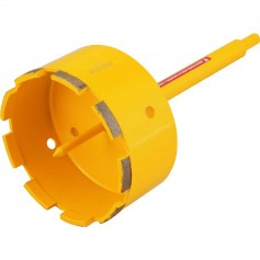 Serra copo diamantada 110 mm com haste de 3/8 Serra copo diamantada 110 mm com haste de 3/8