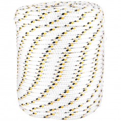 Corda multifilamento tranada 8 mm rolo com 110 metros