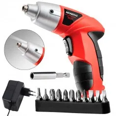 Parafusadeira a bateria 4,8 volts com 11 bits e prolongador - Power Tools FPF-05
