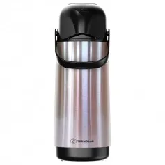 Garrafa térmica de pressão 1 litro Inox - Lúmina