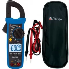 Alicate amperímetro digital CAT III 600V True RMS - ET-3155