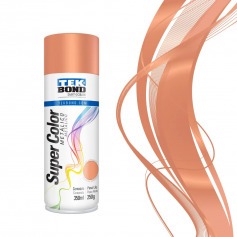 Tinta spray rose Gold 350 ml - Super Color Metlico 