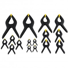 Jogo de grampos de nylon 19mm x 75mm com 16 peas - 83-094