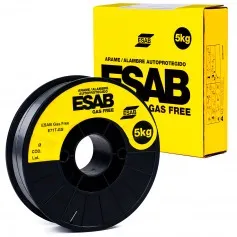 Arame para solda mig 0,8 mm 5 kg uso sem gás - Gas Free