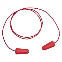 Protetor auditivo de espuma tipo plug com cordão - CONICCO2