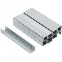 Grampo para grampeador manual 10 mm caixa com 1000 peças - TRA206T