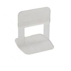 Espaador de 1,0 mm para nivelamento de piso com 50 peas 