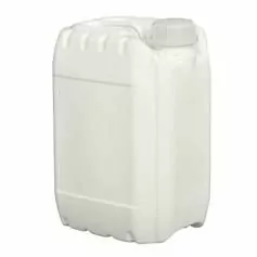 Galão de plástico com capacidade de 10 litros