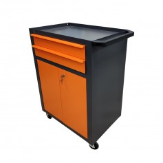 Carrinho para ferramentas com 2 gavetas e 2 portas - 91004