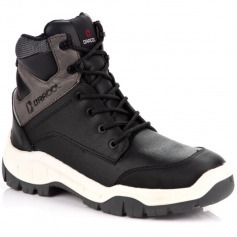 Botina bidensidade couro vaqueta com cadaro - MAAG