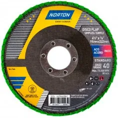 Disco de lixa flap disc côncavo 4.1/2