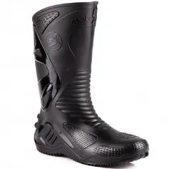 Bota de PVC cano médio com forro  - Motosafe