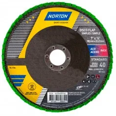 Disco de lixa flap disc côncavo 7