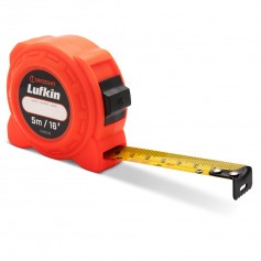 Trena com fita de aço 16 mm x 5 m com trava  Trena com fita de aço 16 mm x 5 m com trava