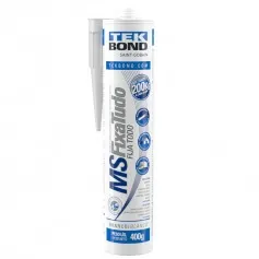 Silicone branco Seca Embaixo D’ água