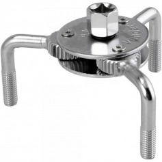Saca filtro de óleo com 3 garras autoajustáveis abertura 64 a 120 mm Saca filtro de óleo com 3 garras autoajustáveis abertura 64 a 120 mm