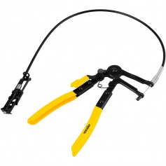 Alicate para abraadeira elstica com haste flexvel