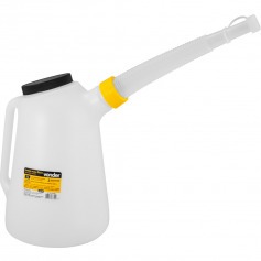 Jarra para leo com bico sanfonado flexvel 5L
