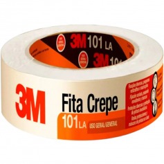Fita crepe adesiva para uso geral 48 mm x 50 m - 101 LA