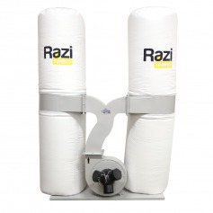 Coletor de pó 3 cv 307L 2 reservatórios 3 entradas monofásico 18352 - RZ-CPT3M2 Coletor de pó 3 cv 307L 2 reservatórios 3 entradas monofásico 18352 - RZ-CPT3M2