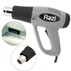 Soprador térmico 1500W 300 a 500°C 2 estágios 21144 - RZ-S1500/M1