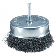 Escova de aço tipo copo arame ondulado 3.1/8 Escova de aço tipo copo arame ondulado 3.1/8