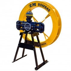 Bomba d’ água hidráulica com roda 1,0 x 0,15 m e cavalete - ZM 44 Flex Bomba d’ água hidráulica com roda 1,0 x 0,15 m e cavalete - ZM 44 Flex