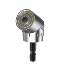 Adaptador angular 90° para parafusadeira encaixe 1/4