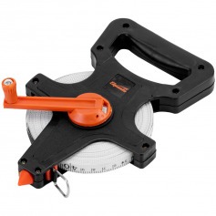 Trena em fibra de vidro 30 metros com caixa aberta - 3143555 Trena em fibra de vidro 30 metros com caixa aberta - 3143555