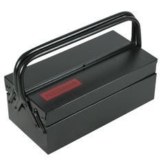 Caixa para ferramentas sanfonadas com 03 gavetas e ala - RLL-103