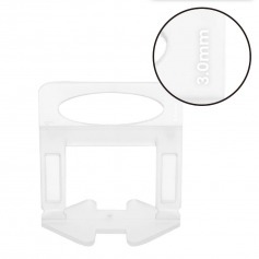 Espaador e nivelador para piso 3,0 mm com 100 peas - BOM-5546