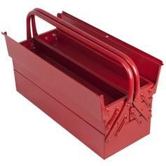 Caixa para ferramentas sanfonada com 5 gavetas e ala HEAVY DUTY - RLL-106 