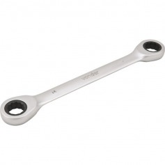 Chave estrela com catraca 10 x 11 mm ao cromo vandio