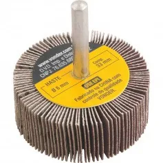 Roda de lixa 50 mm x 20 mm com haste grão 220
