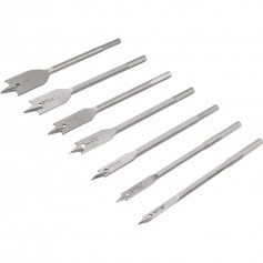 Jogo de brocas chatas de 1/4 Jogo de brocas chatas de 1/4