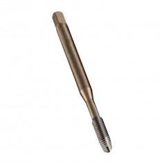 Macho máquina aço rápido ponta helicoidal M4 x 0,7 mm DIN 371 - EP00M4 Macho máquina aço rápido ponta helicoidal M4 x 0,7 mm DIN 371 - EP00M4