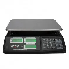 Balança digital computadora a bateria 31Kg x 5g display cristal líquido - DCRC