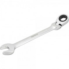 Chave combinada com catraca 14 mm cromo van�dio