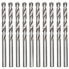 Broca de aço rápido para metal 3,0 mm DIN 338 com 10 peças - 715309 Broca de aço rápido para metal 3,0 mm DIN 338 com 10 peças - 715309