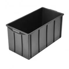 Caixa plástica 70L 72 x 35,5 x 35,5 cm sem tampa