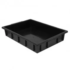 Caixa plástica 7L 41,5 x 29 x 7,3 cm sem tampa