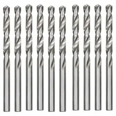 Broca de aço rápido para metal 8,0 mm DIN 338 com 10 peças - 715809