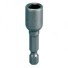Soquete magnético 10 x 50 mm encaixe 1/4