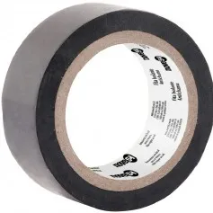 Fita isolante antichama preta 19 mm x 10 m