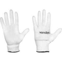 Luva de helanca branca - LHV100 Luva de helanca branca - LHV100