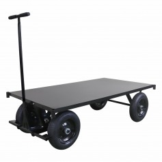 Carro plataforma com tampo em aço capacidade de 600 kg - MP-600A Carro plataforma com tampo em aço capacidade de 600 kg - MP-600A