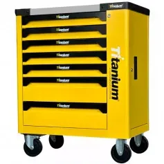Carrinho para ferramentas com 7 gavetas e 258 ferramentas - Work Station